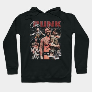 CM Punk Vintage Bootleg Hoodie